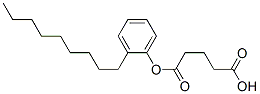 nonylphenyl hydrogen glutarate  Structure