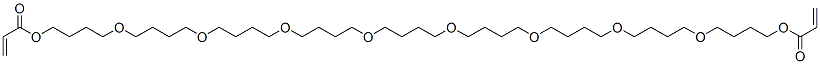 5,10,15,20,25,30,35,40-octaoxatetratetracontane-1,44-diyl diacrylate Structure