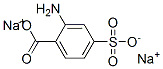 이나트륨4-술포나토안트라닐레이트 구조식 이미지