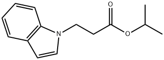 isopropyl 1H-indole-1-propionate Structure