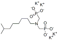 tetrapotassium [(isononylimino)bis(methylene)]bisphosphonate Structure