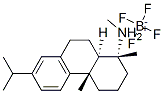 [1R-(1alpha,4abeta,10aalpha)]-(1,2,3,4,4a,9,10,10a-octahydro-7-isopropyl-1,4a-dimethylphenanthren-1-yl)methylammonium tetrafluoroborate(1-) 구조식 이미지
