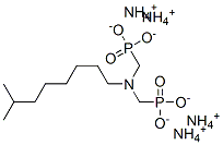 tetraammonium [(isononylimino)bis(methylene)]bisphosphonate Structure