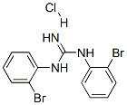 N,N'-bis(bromophenyl)guanidine monohydrochloride Structure