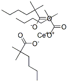 dimethylhexanoic acid, cerium salt Structure