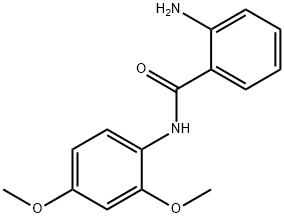 2-AMINO-N-(2,4-DIMETHOXY-PHENYL)-BENZAMIDE Structure
