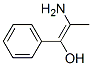 Benzenemethanol,  -alpha--(1-aminoethylidene)- Structure