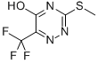 6-(TRIFLUOROMETHYL)-3-(METHYLTHIO)-1,2,4-TRIAZIN-5-OL Structure