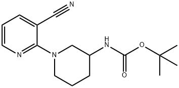 (3'-Cyano-3,4,5,6-tetrahydro-2H-[1,2']bipyridinyl-3-yl)-carbaMic acid tert-butyl ester, 98+% C16H22N4O2, MW: 302.37 Structure