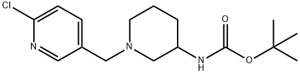 [1-(6-Chloro-pyridin-3-ylMethyl)-piperidin-3-yl]-carbaMic acid tert-butyl ester, 98+% C16H24ClN3O2, MW: 325.84 Structure