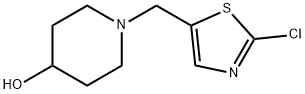 1-(2-Chloro-thiazol-5-ylMethyl)-piperidin-4-ol Structure