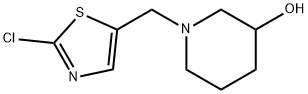 1-(2-Chloro-thiazol-5-ylMethyl)-piperidin-3-ol Structure