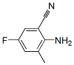 Benzonitrile,  2-amino-5-fluoro-3-methyl- Structure