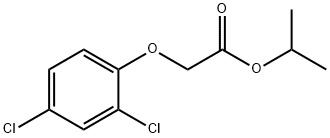 Isopropyl 2,4-dichlorophenoxyacetate Structure
