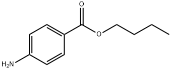 Butyl 4-aminobenzoate Structure