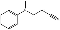 N-Cyanoethyl-N-methylaniline 구조식 이미지