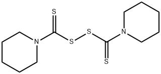 DICYCLOPENTAMETHYLENETHIURAM DISULFIDE Structure