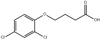2,4-Dichlorophenoxybutyric acid 구조식 이미지