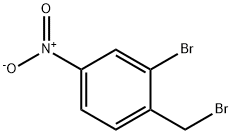 2-브로모-1-(브로모메틸)-4-니트로벤젠 구조식 이미지