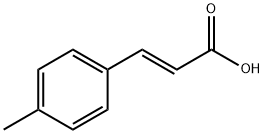 (2E)-3-(4-메틸페닐)아크릴산(SALTDATA:무료) 구조식 이미지