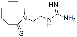 Guanidine,  [2-(hexahydro-2-thioxo-1(2H)-azocinyl)ethyl]-  (7CI) Structure