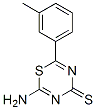 6-Amino-2-(m-tolyl)-1,3,5-thiadiazine-4-thione 구조식 이미지