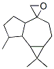 decahydro-1,1,7-trimethylspiro[4H-cycloprop[e]azulene-4,2'-oxirane] Structure