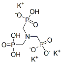 tripotassium trihydrogen [nitrilotris(methylene)]trisphosphonate Structure