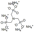 hexaammonium [nitrilotris(methylene)]trisphosphonate  Structure