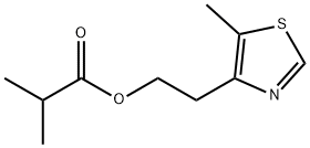 2-(5-메틸티아졸-4-일)에틸이소부티레이트 구조식 이미지