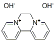 6,7-디하이드로디피리도[1,2-a:2',1'-c]피라진디일륨디하이드록사이드 구조식 이미지