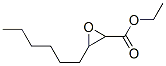 ethyl 3-hexyloxirane-2-carboxylate Structure