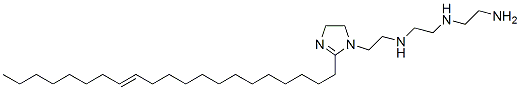 N-(2-aminoethyl)-N'-[2-[2-(13-henicosenyl)-4,5-dihydro-1H-imidazol-1-yl]ethyl]ethylenediamine Structure