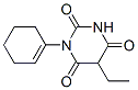 1-(1-cyclohexen-1-yl)-5-ethylbarbituric acid Structure