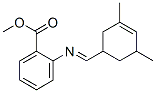 메틸2-[[(3,5-디메틸-3-사이클로헥센-1-일)메틸렌]아미노]벤조에이트 구조식 이미지