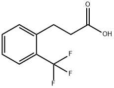 3-[o-(alpha,alpha,alpha-trifluorotolyl)]propionic acid 구조식 이미지