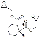 bis(2,3-epoxypropyl) dibromocyclohexane-1,2-dicarboxylate Structure