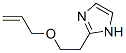 1H-Imidazole,  2-[2-(2-propen-1-yloxy)ethyl]- 구조식 이미지