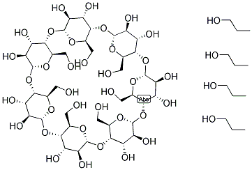 Hydroxypropyl-beta-cyclodextrin  Structure