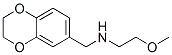 1,4-벤조디옥신-6-메탄아민,2,3-디히드로-N-(2-메톡시에틸)- 구조식 이미지