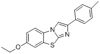 7-ETHOXY-2-(4-METHYLPHENYL)IMIDAZO[2,1-B]BENZOTHIAZOLE Structure