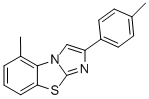 5-METHYL-2-(4-METHYLPHENYL)IMIDAZO[2,1-B]BENZOTHIAZOLE Structure