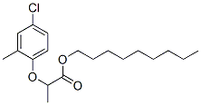 노닐2-(4-클로로-2-메틸페녹시)프로피오네이트 구조식 이미지