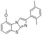 2-(2,5-DIMETHYLPHENYL)-5-METHOXYIMIDAZO[2,1-B]BENZOTHIAZOLE 구조식 이미지