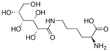 N6-D-gluconoyl-L-lysine Structure