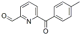 6-(4-methylbenzoyl)pyridine-2-carbaldehyde Structure