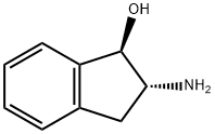 (1R,2R)-2-Amino-2,3-dihydro-1H-inden-1-ol 구조식 이미지