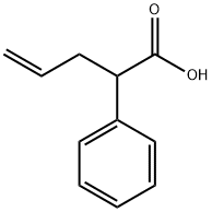 2-phenylpent-4-enoic acid Structure