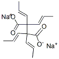disodium (tetrapropenyl)succinate Structure