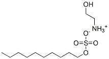 (2-hydroxyethyl)ammonium decyl sulphate  Structure